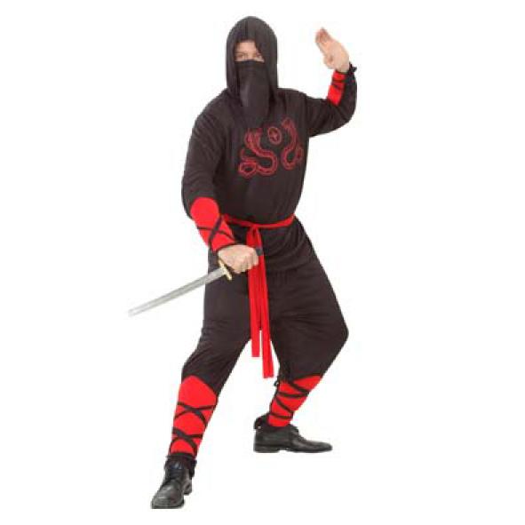 Ninja cobra rouge taille M/L