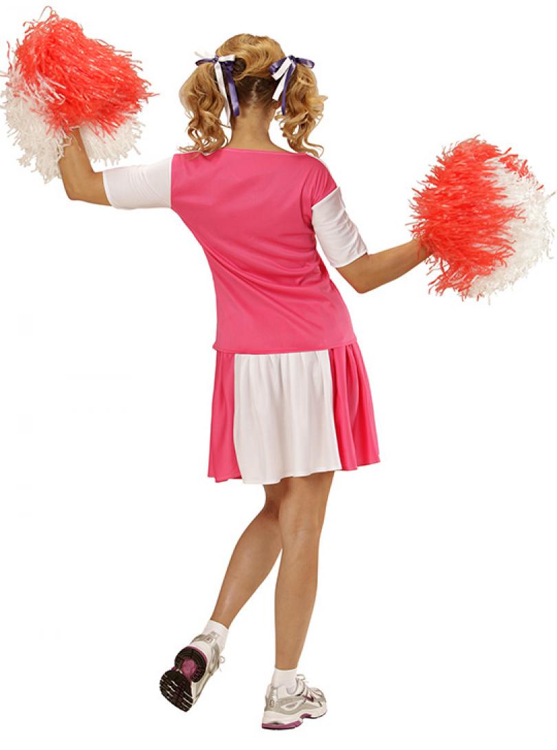 Pompom girl rose taille L