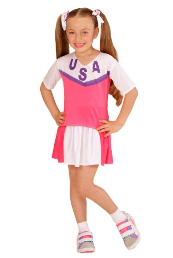 Pompom girl rose 11/13 ans
