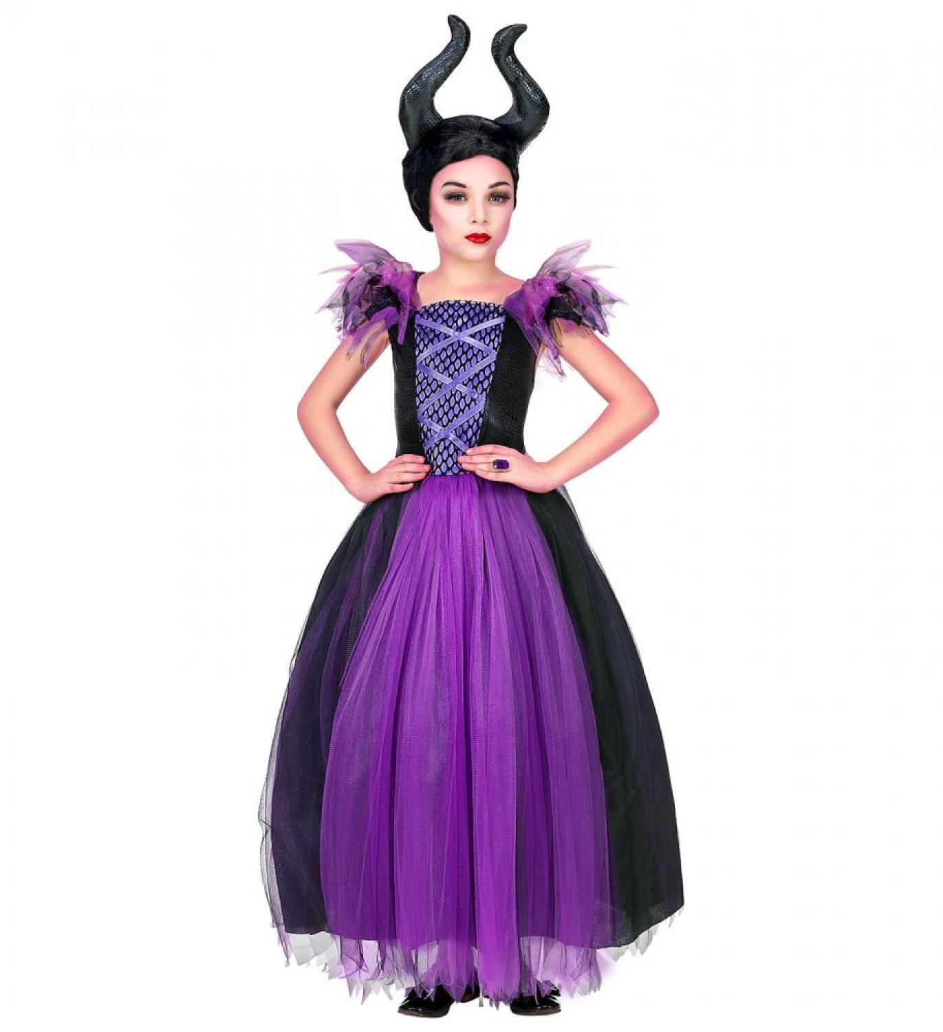 Maléfique violette taille 4/5 ans