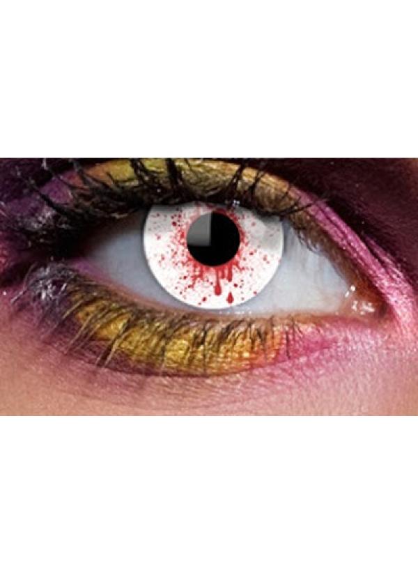 Paire de lentilles cosmétiques 1 semaine VIRUS hebdomadaire