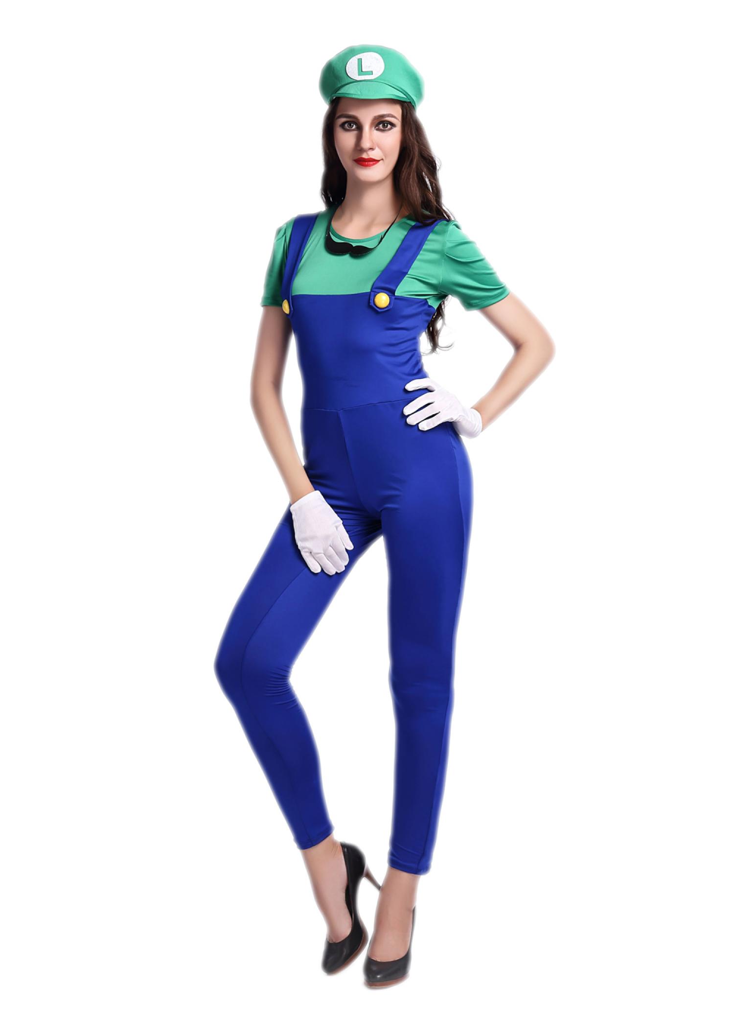 Combinaison femme super luigi Girl taille M