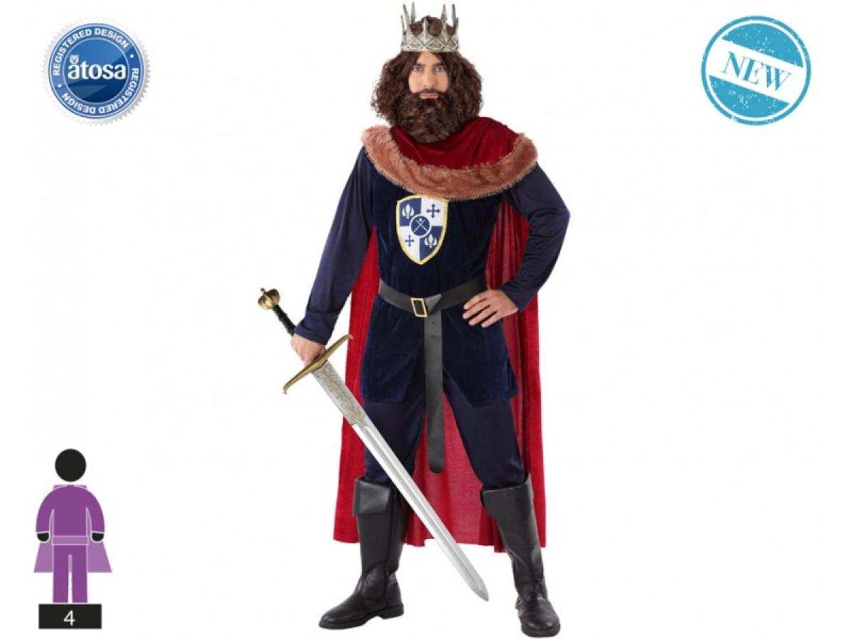 Roi médiéval marine taille S