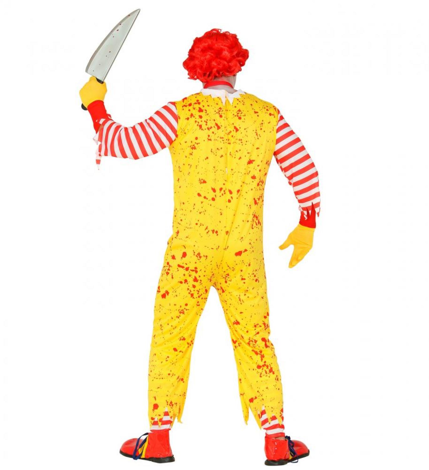Clown fast food tueur taille L