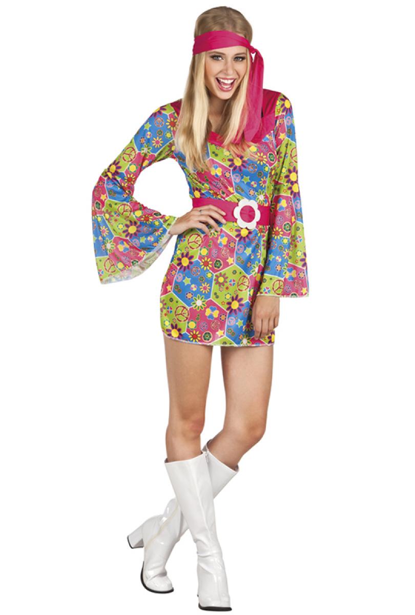 Robe hippie fleurs taille M