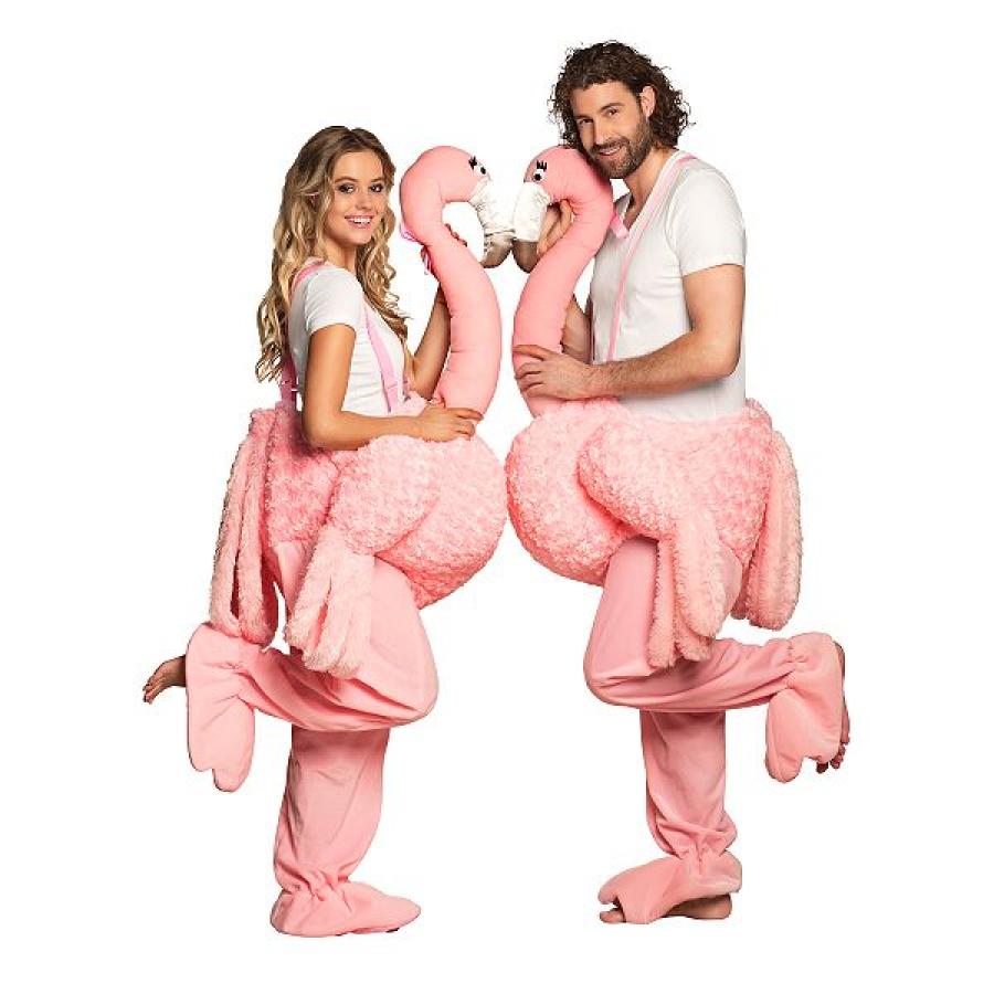 Carry me flamant rose Taille M/L