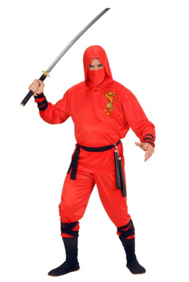 Ninja rouge taille L