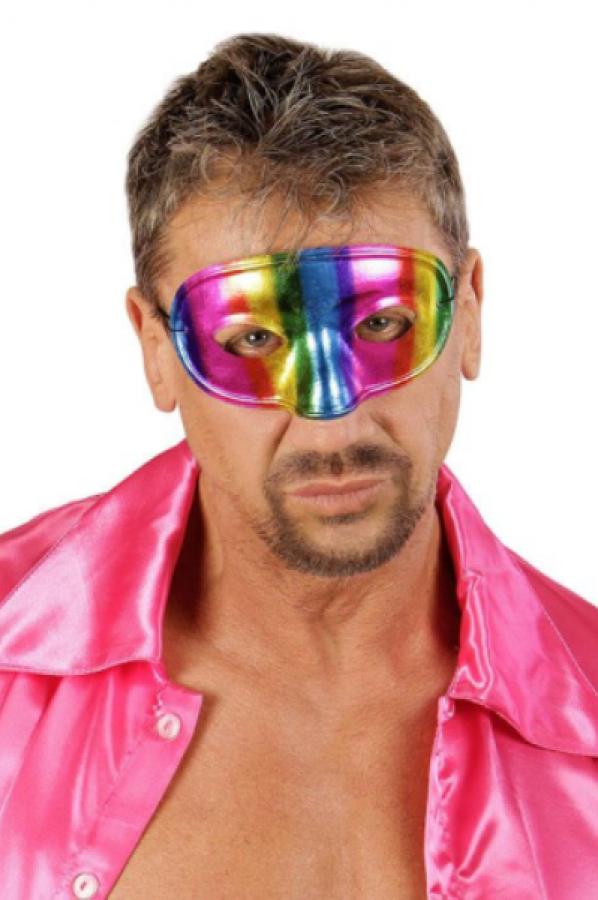 Loup multicolore