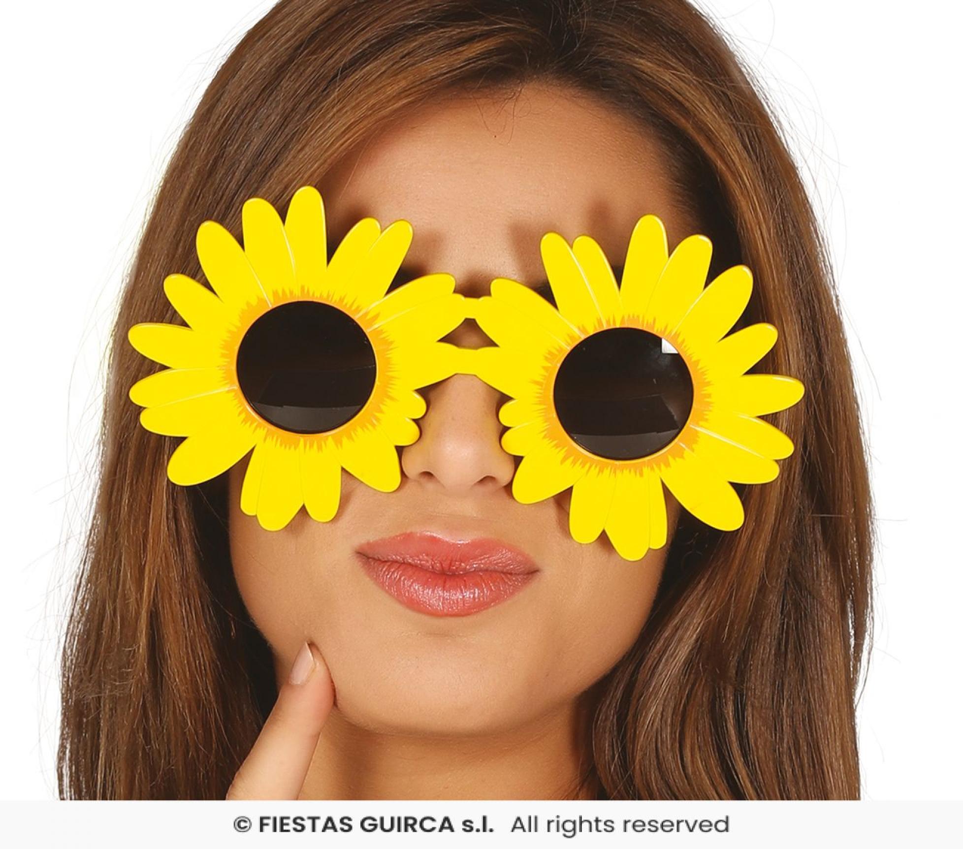 Lunettes hippie marguerites (N64)