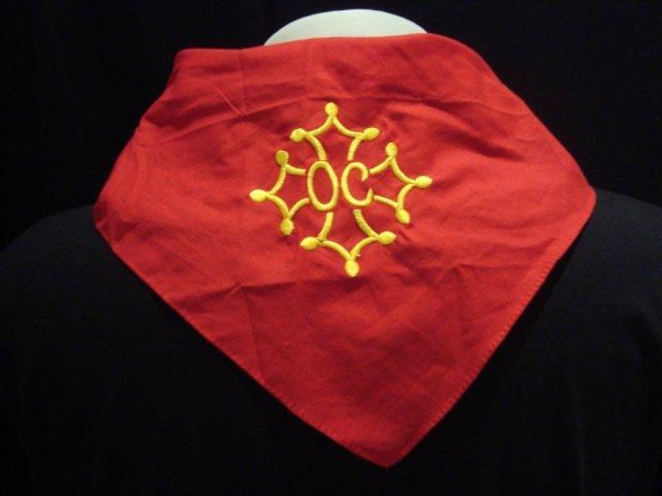 Foulard triangulaire occitan
