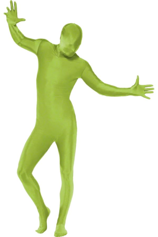 Seconde peau morphsuit verte taille M/L