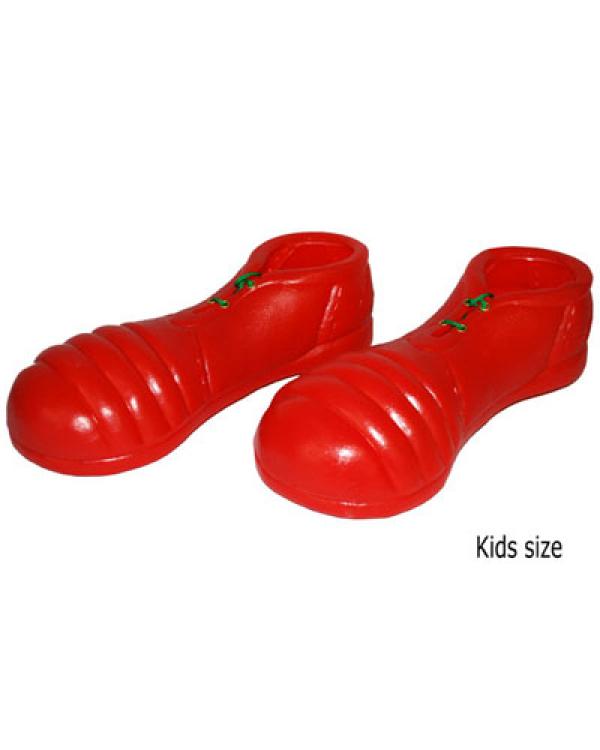 Chaussure clown plastique enfant
