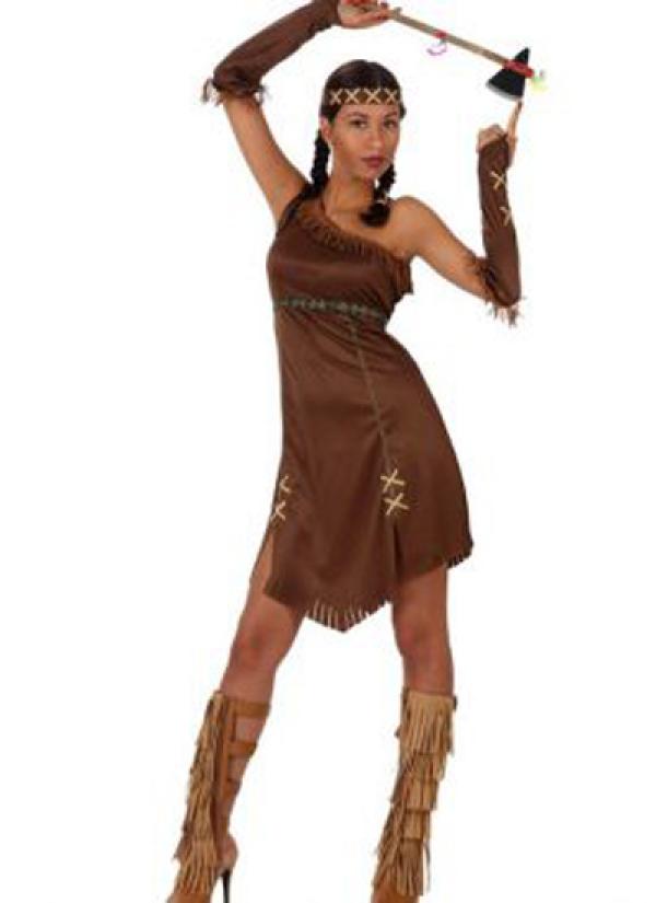 Indienne marron sexy taille M