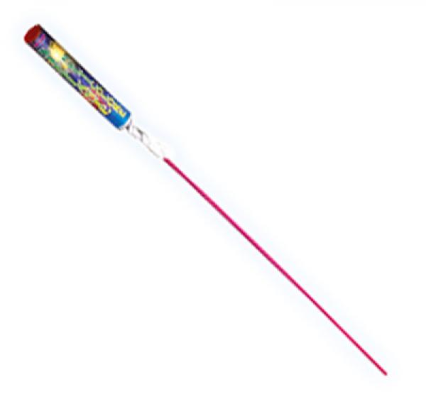 12 Fusées sifflantes multicolores Weco