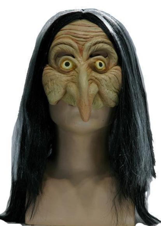 1/2 masque en latex sorcière