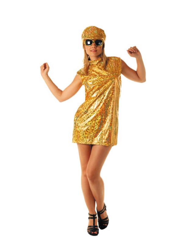Robe an 70 or taille XL