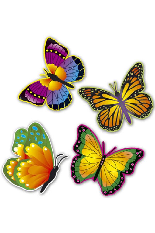 Deco carton papillons