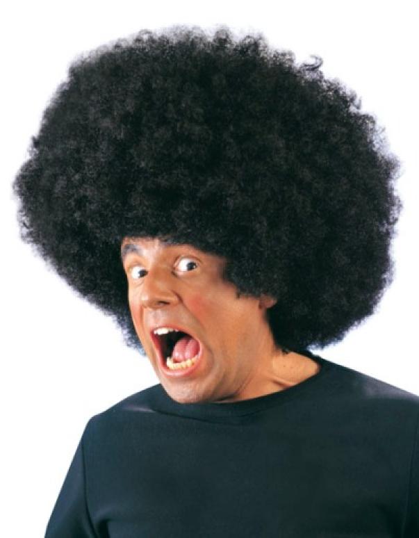 Perruque afro jimmy noire