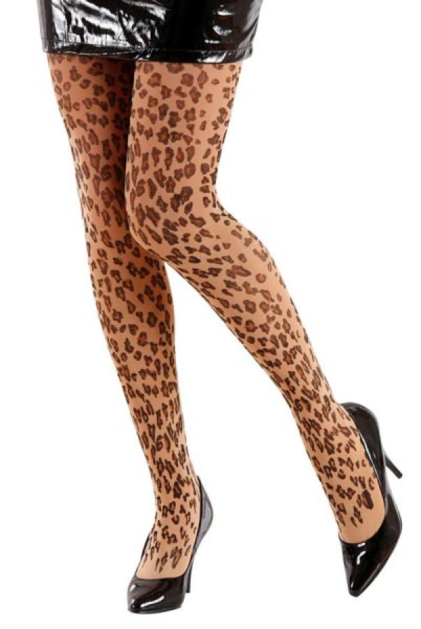 Collants léopard