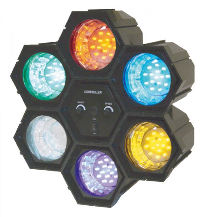 Sequenceur de lumière 6 modules led