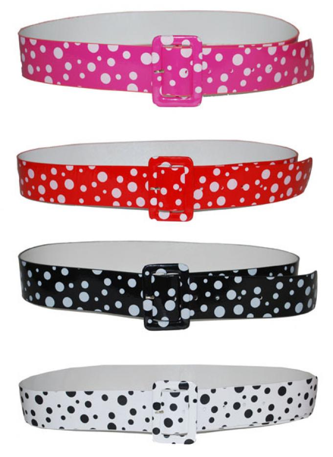 Ceinture années 50/60 à pois