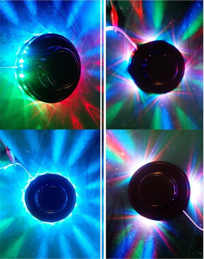 Effet de lumière à led UFO