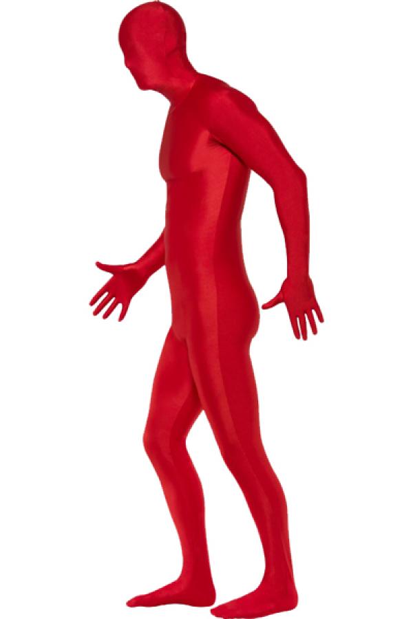 Seconde peau morphsuit rouge taille L