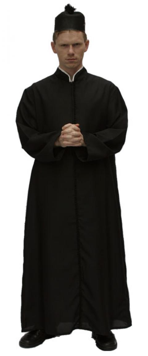 Prêtre curé Don Camillo taille XXL