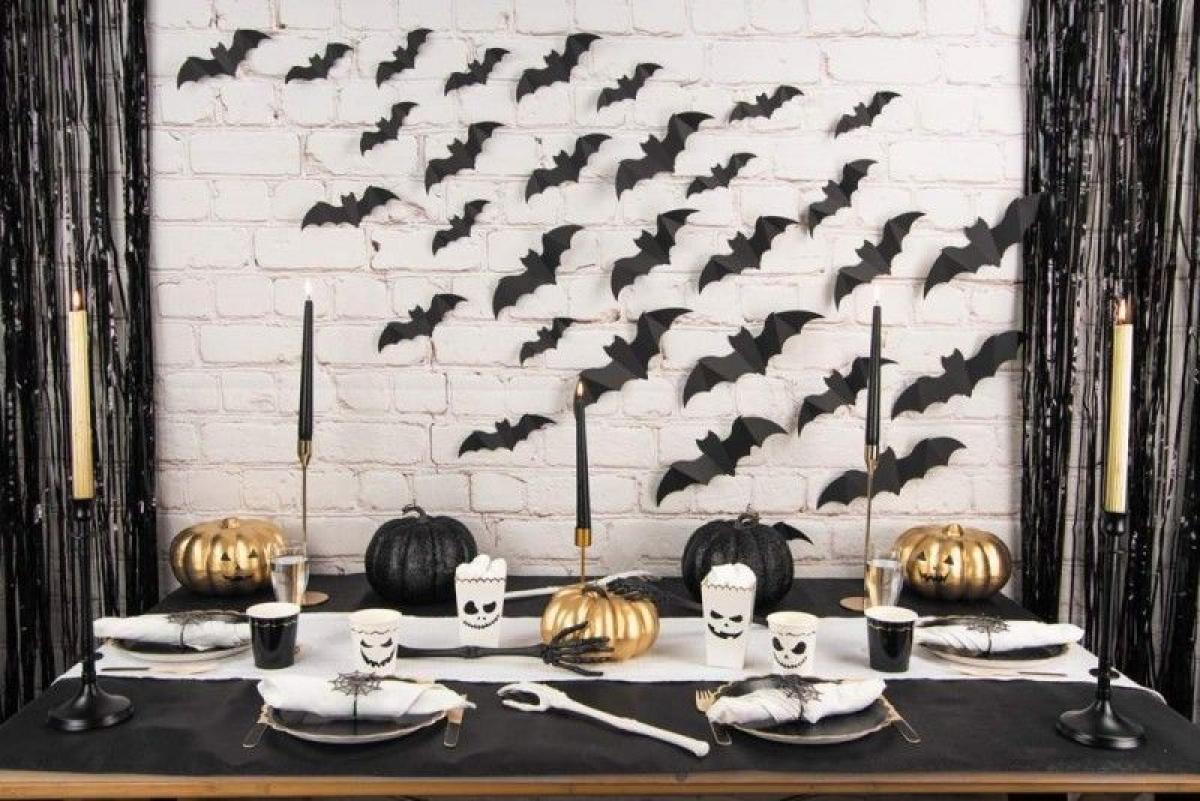 35 chauves souris 3D pour décoration