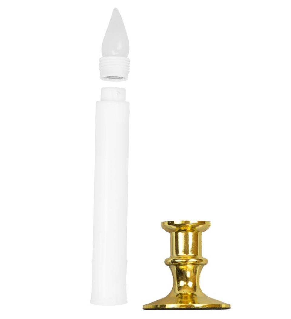 Set de 6 bougies LED 23 cm