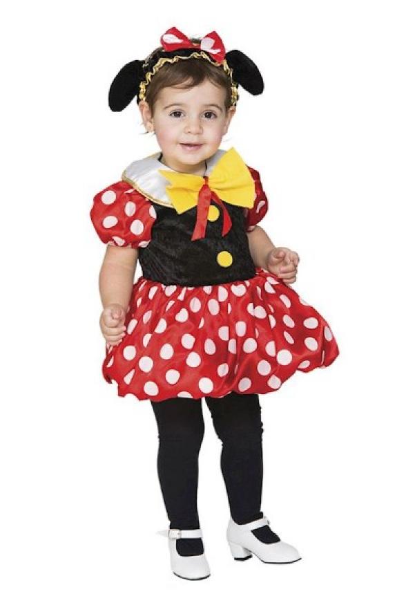 bébé souris fille taille 1 an