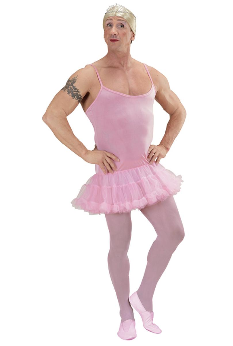 Danseuse homme rose taille M/L