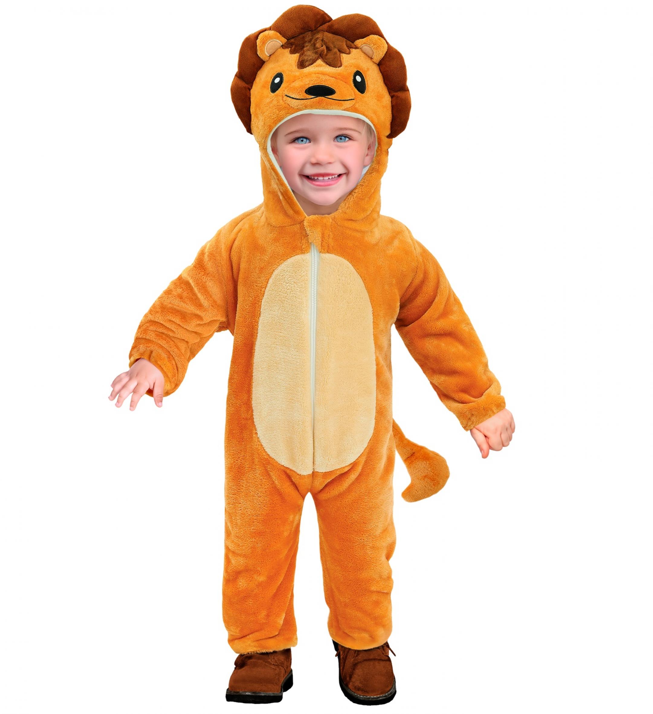 Combinaison de lion en velours taille 98cm