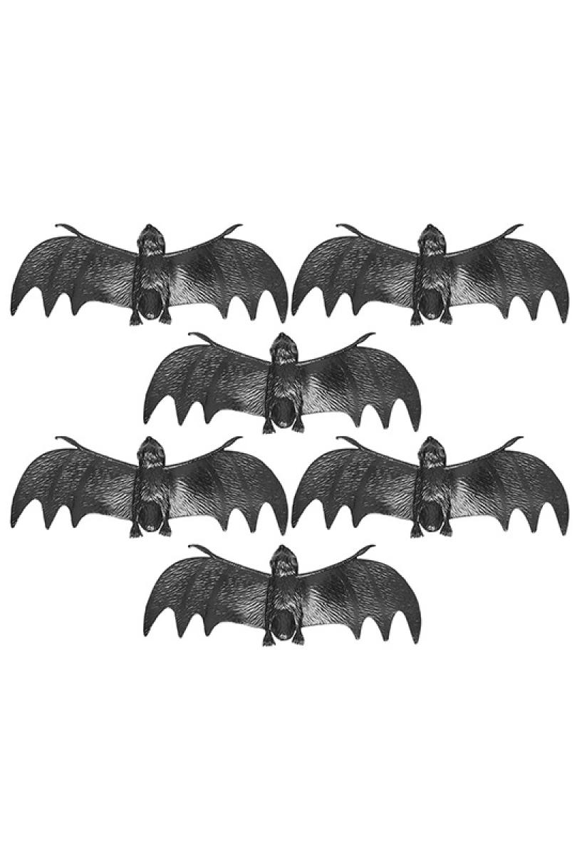 6 chauves souris de 12 cm