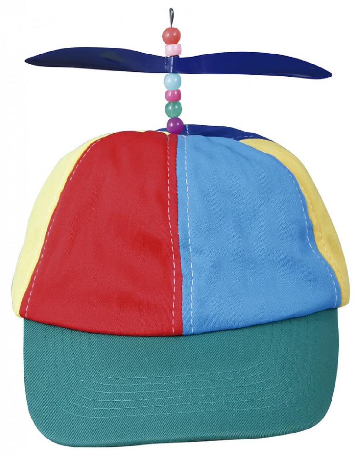 Casquette à hélice multicolore