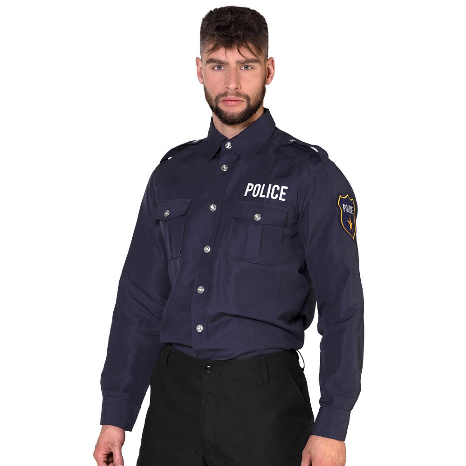 Chemise policier homme taille S