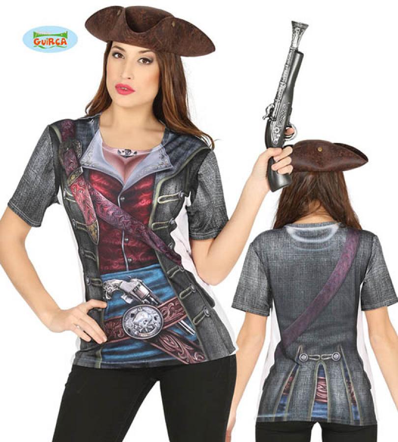 Tee shirt Pirate femme M/L