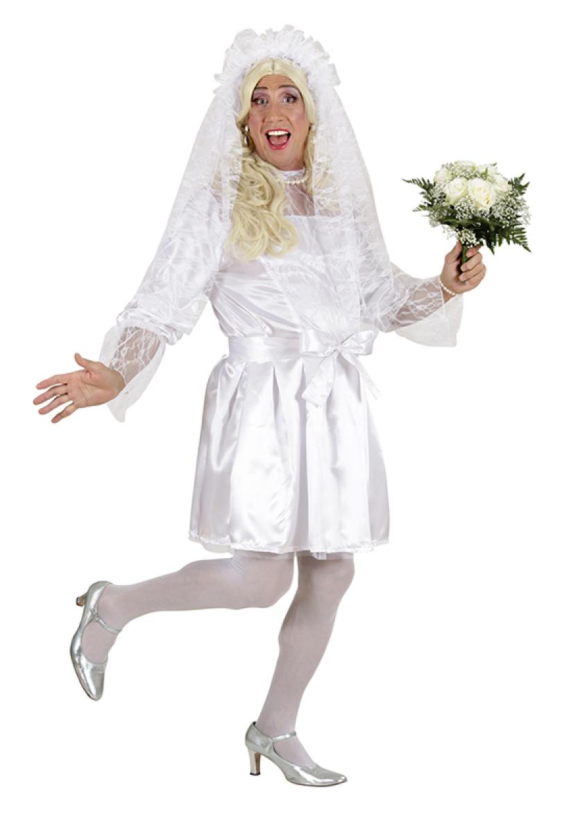 Robe de mariée homme mi-longue