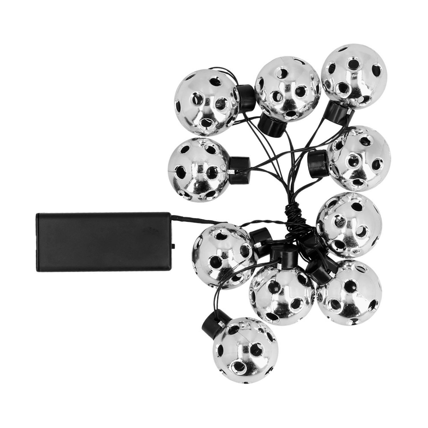 Guirlande lumineuse LED Boule de fête 140cm