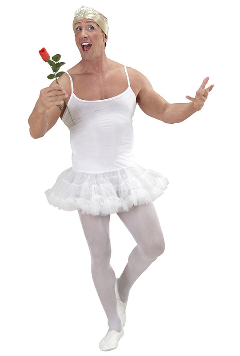 Robe Danseuse homme blanc taille M/L