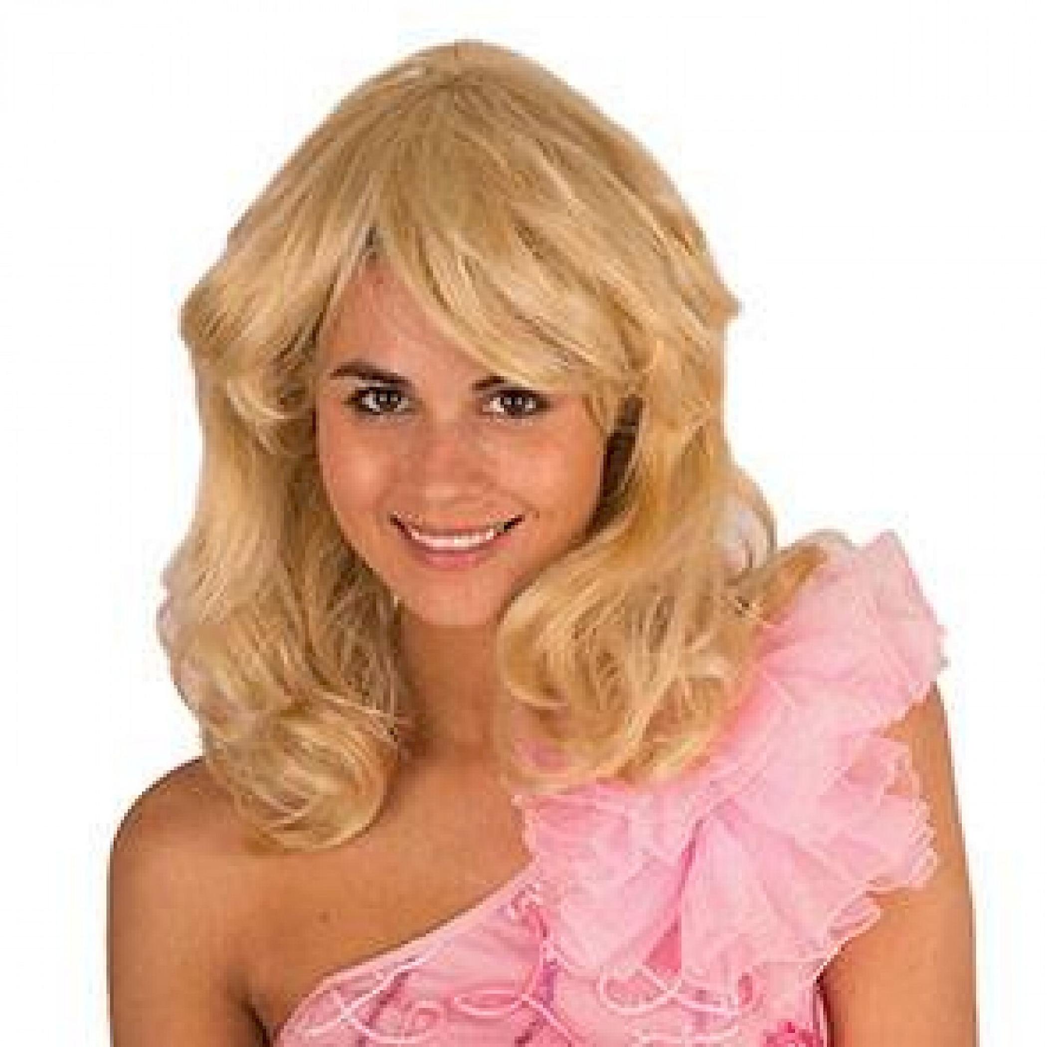 Perruque Dalida blonde