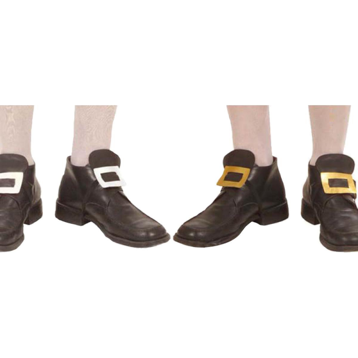 Boucle de chaussures or ou argent