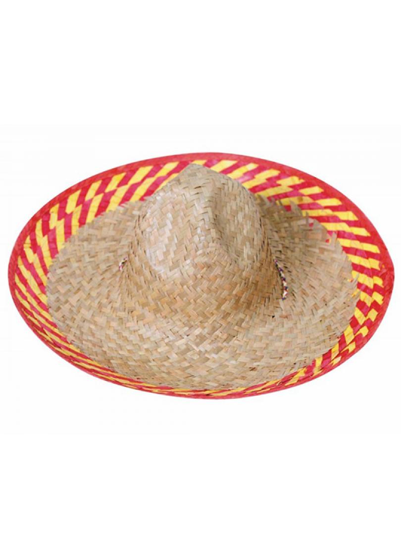 Sombrero mexicain naturel 50/55 cm