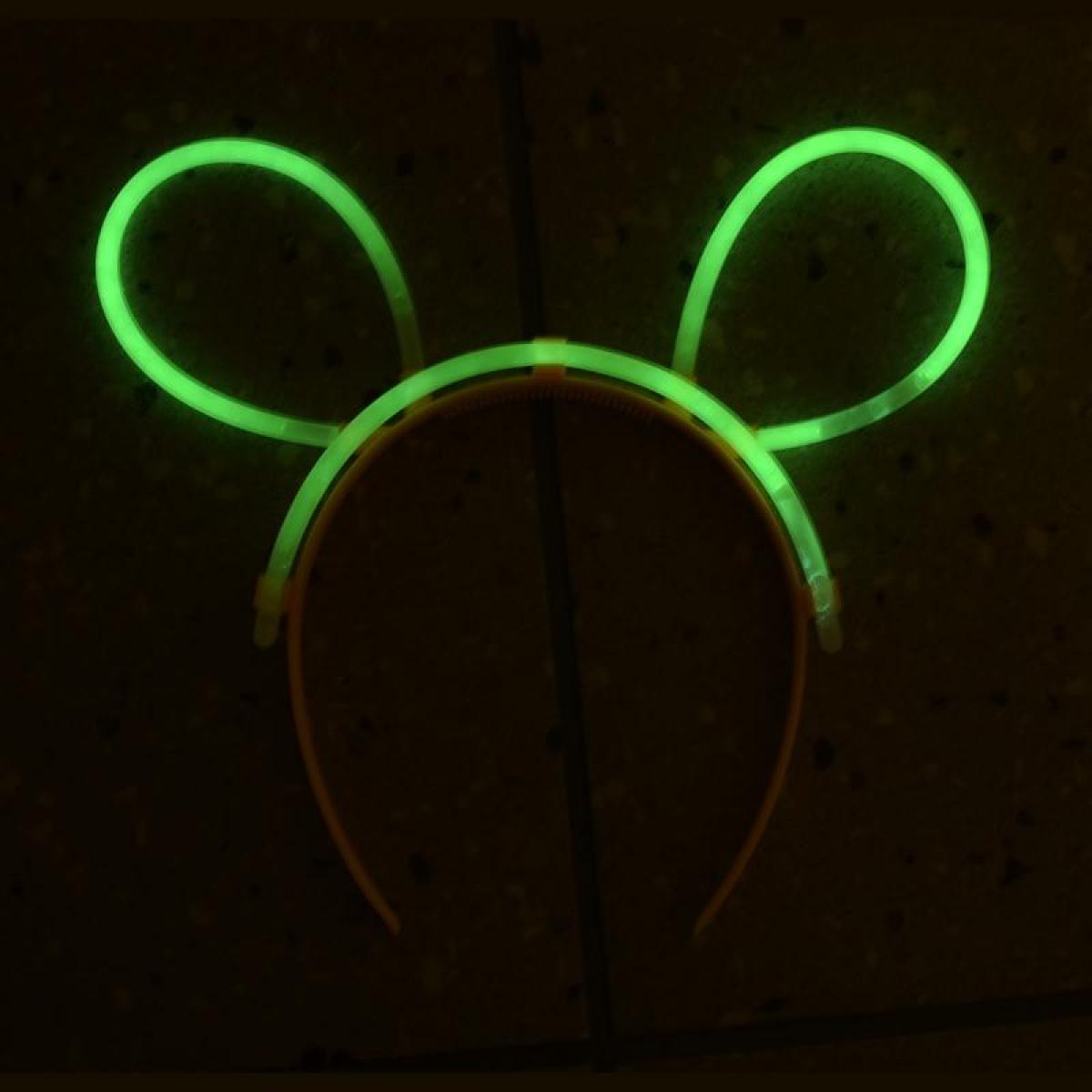 Serre-tête oreilles de souris lumineuses fluo