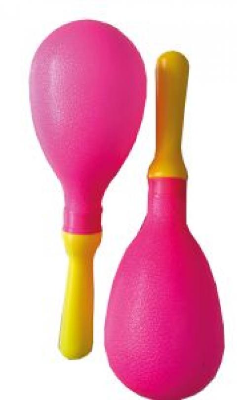 Maracas plastique