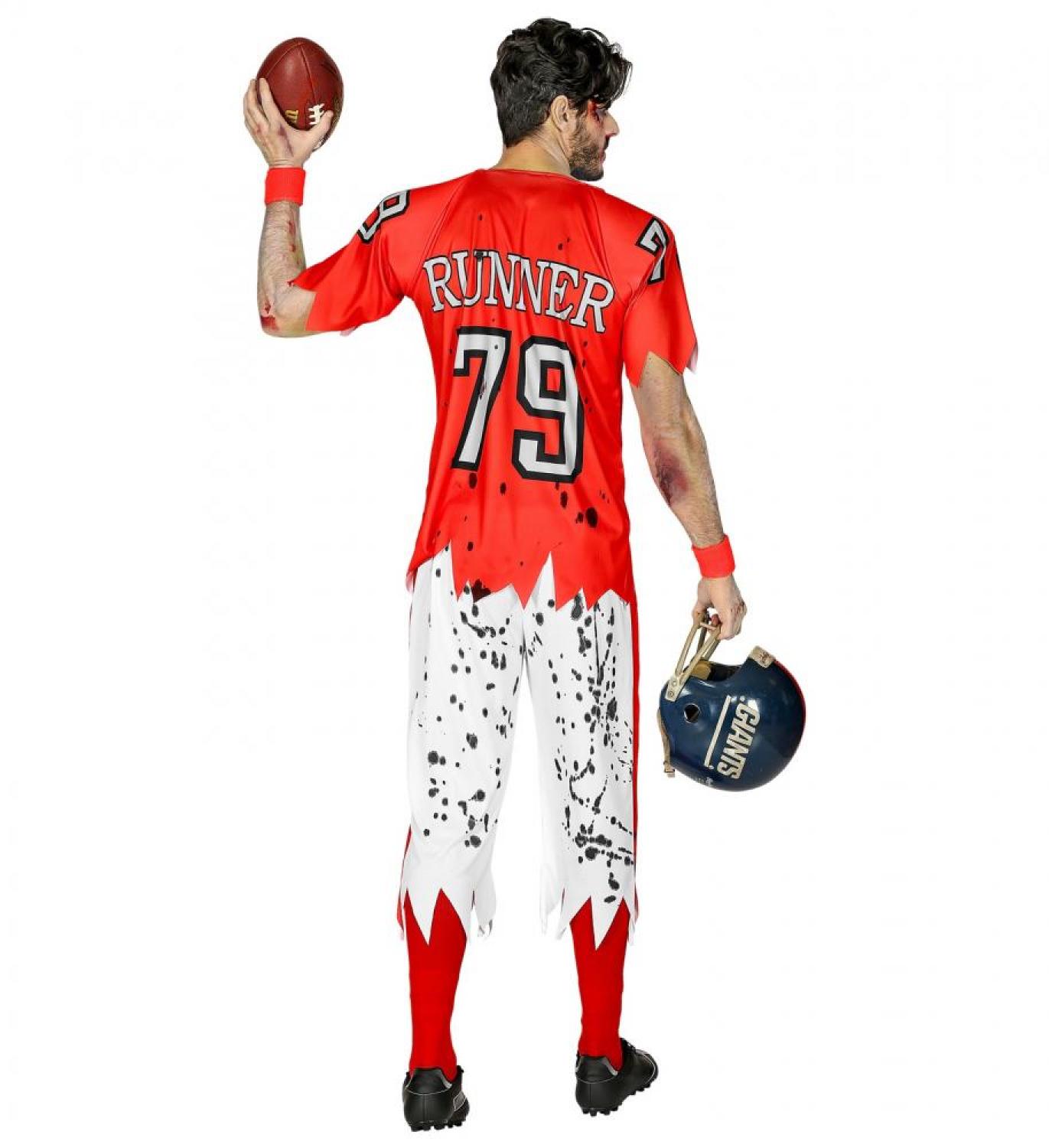 Footballeur américain zombie taille L