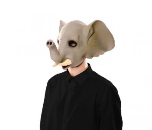 Masque d'éléphant latex