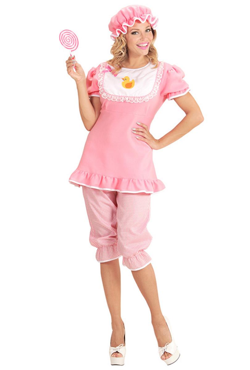 Bébé femme rose taille M