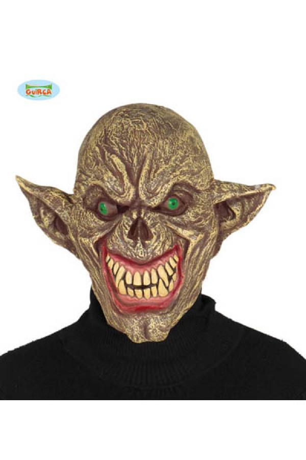 Masque monstre yeux verts