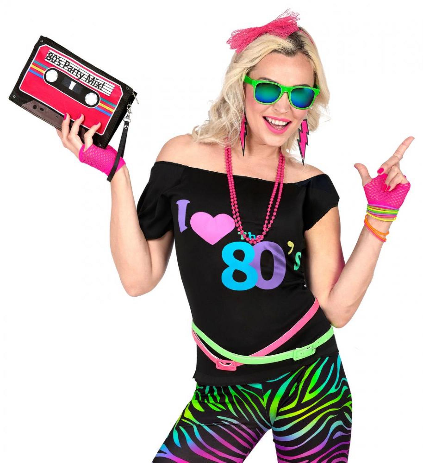 T-shirt I Love the 80's taille L/XL
